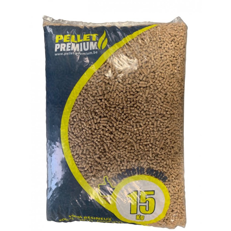 Pellet Premium Original - Pallet of 75 bags of 15 Kg