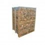 Pallet of 2 cubic meters of wood for dry mass stoves dryers